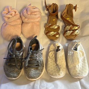 Girls size 5 and 6 shoe bundle